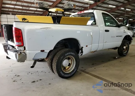 2005 Dodge Ram 3500 St z USA, uszkodzony, nr VIN 3D7MS46D45G856200